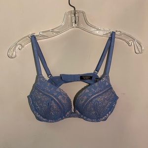 Victoria secret light blue bombshell bra